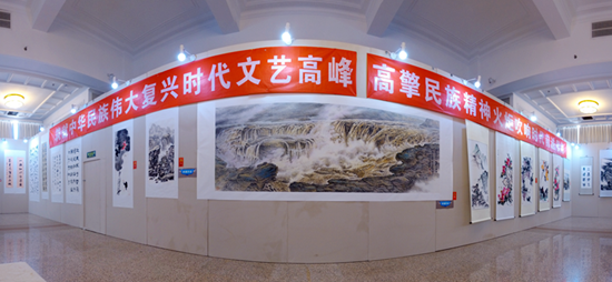 图为展览现场