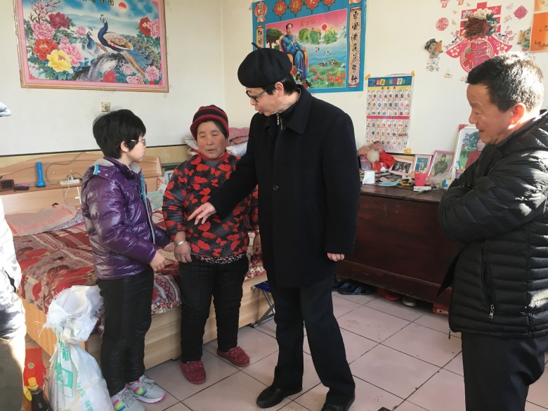 市残联到平谷区走访慰问特困残疾人